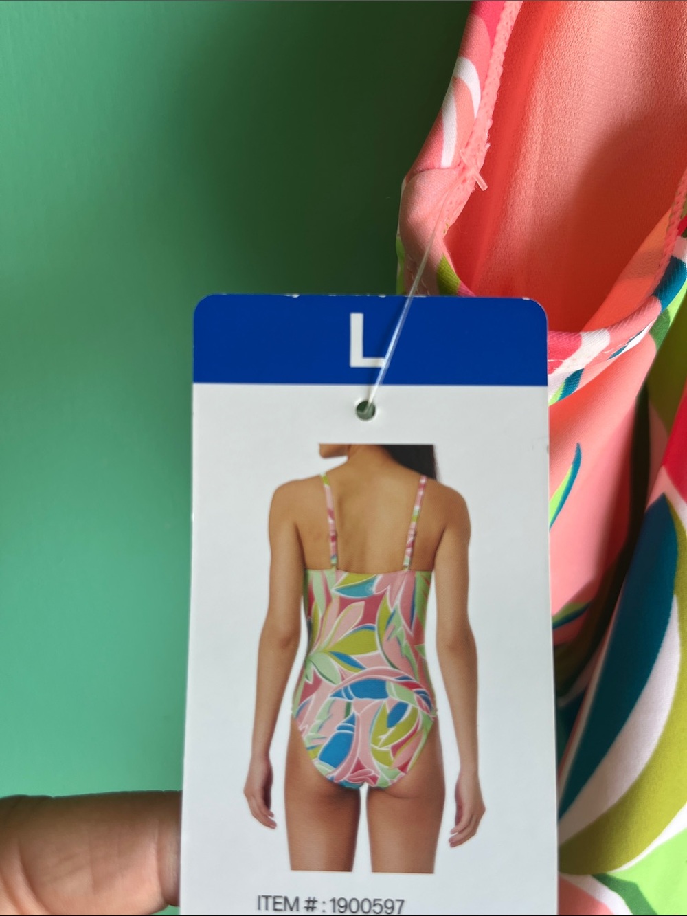 Hurley Tropical Leaf Swimsuit New - Picture 7 of 8